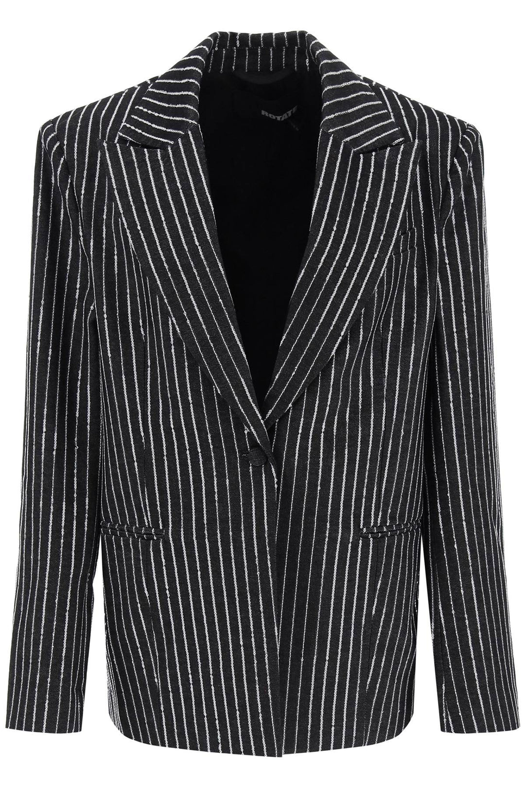 Blazer With Sequined Stripes - Rotate - Women