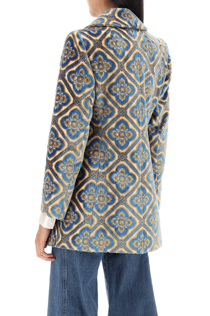 Velvet Stitch Jacquard Jacket - Etro - Women