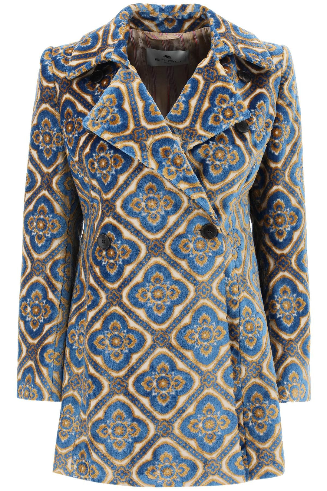 Velvet Stitch Jacquard Jacket - Etro - Women