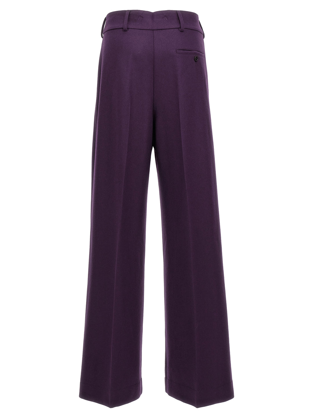 Wool Pants Purple