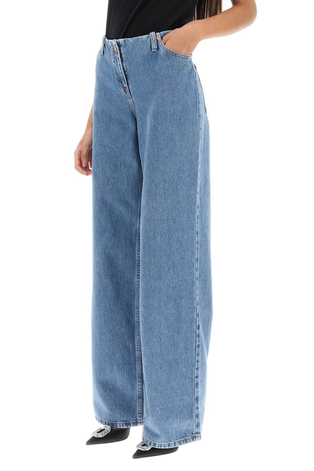 Low Waist Baggy Jeans - Magda Butrym - Women