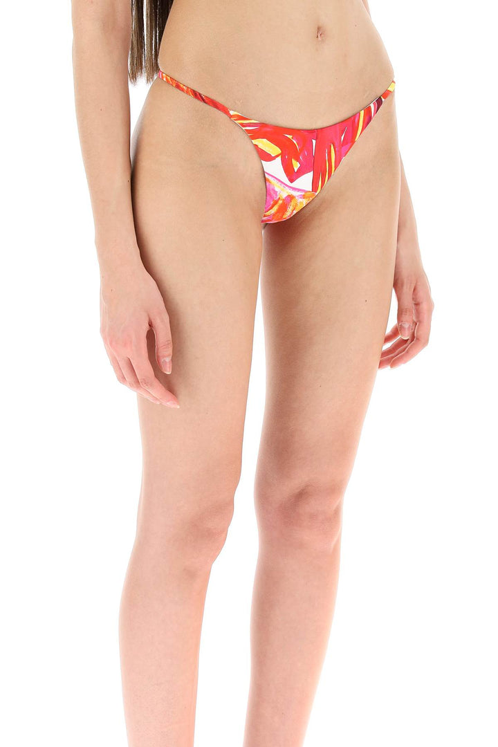 Bikini Briefs In Techno Jersey - Louisa Ballou - Women