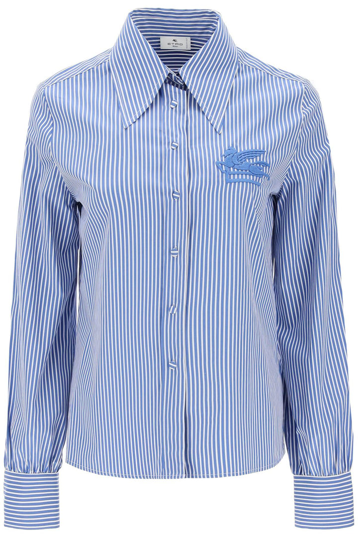 Striped Regular Fit Shirt - Etro - Women