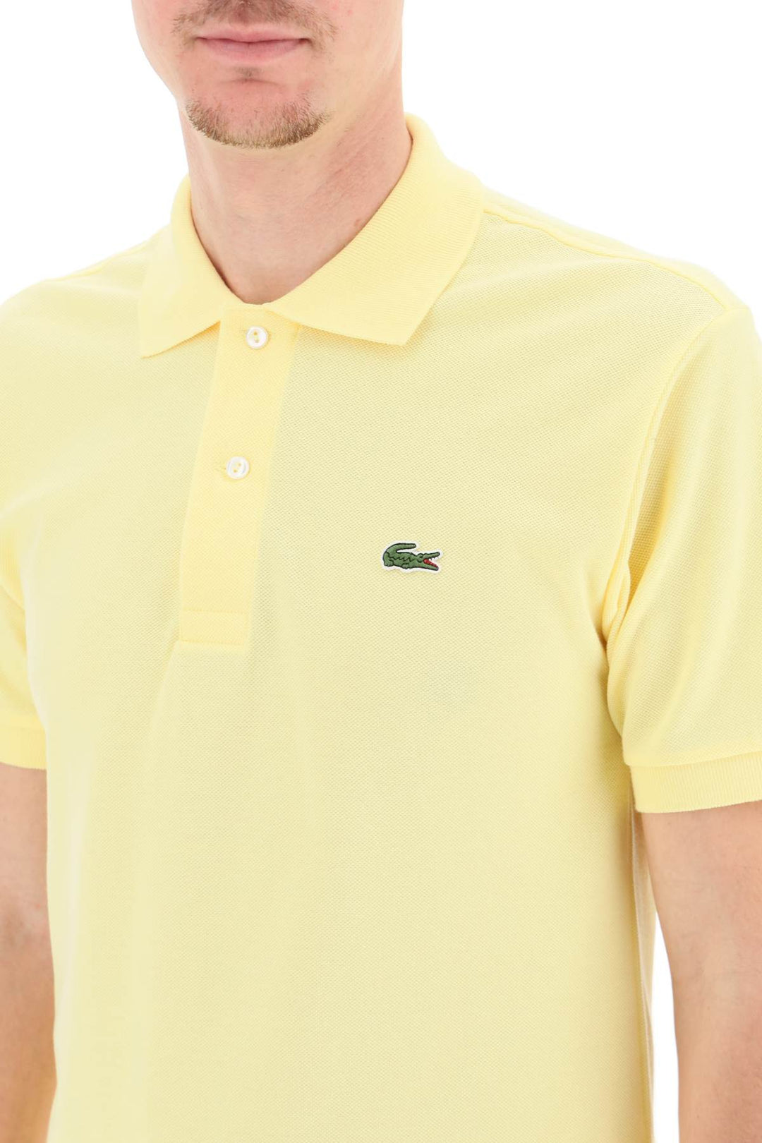 Cotton Piquet Polo - Lacoste - Men