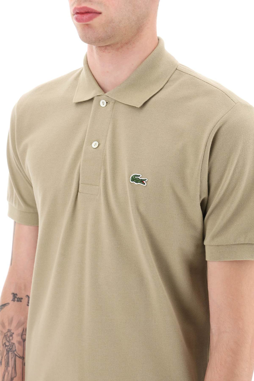 Cotton Piquet Polo - Lacoste - Men