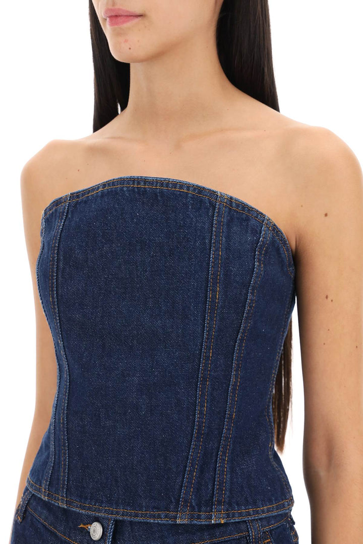 Denim Bustier Top - Magda Butrym - Women