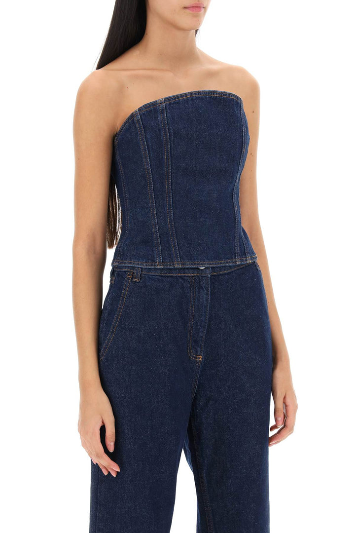 Denim Bustier Top - Magda Butrym - Women