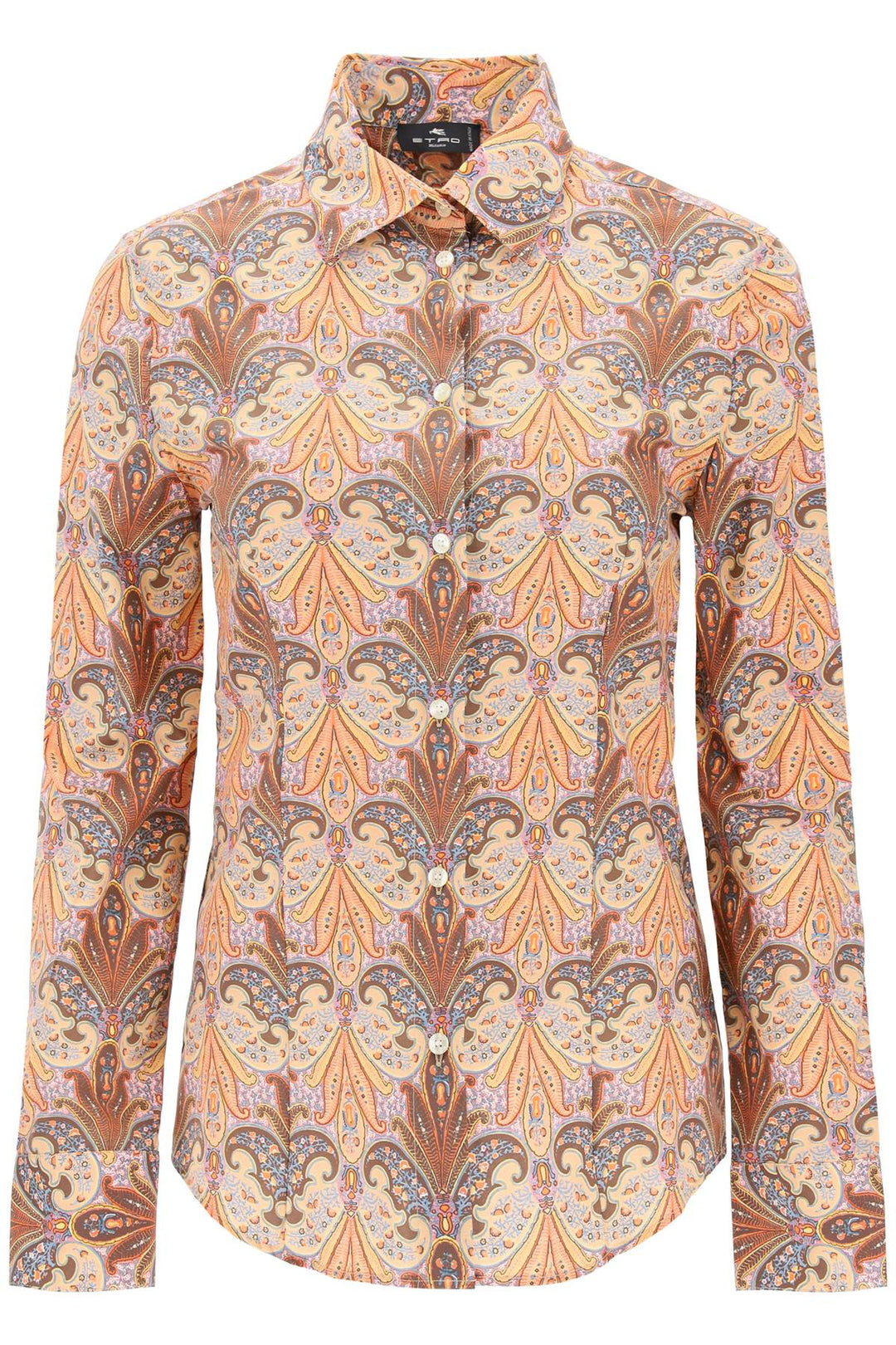 Slim Fit Shirt With Paisley Pattern - Etro - Women