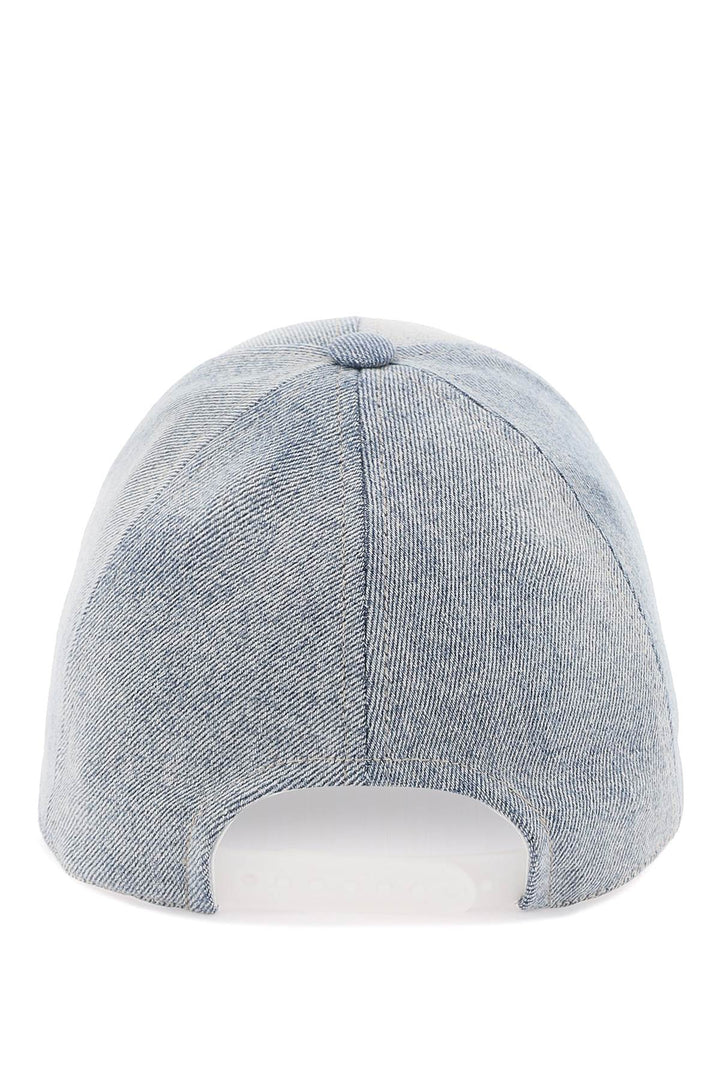 Cappello Baseball In Denim - Courreges - Women