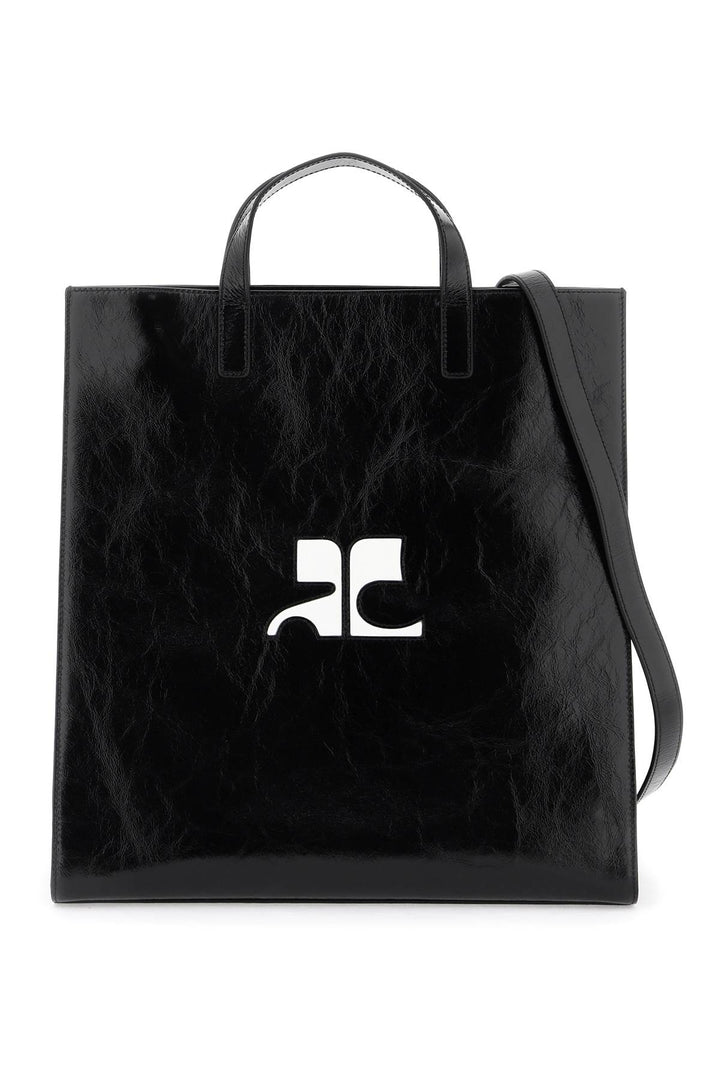 Tote Bag Heritage In Pelle Naplack - Courreges - Women