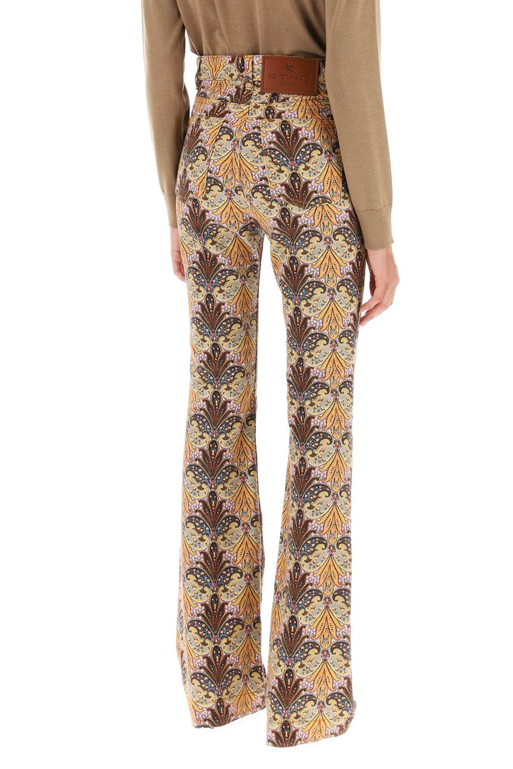 Bootcut Jeans With Paisley Pattern - Etro - Women