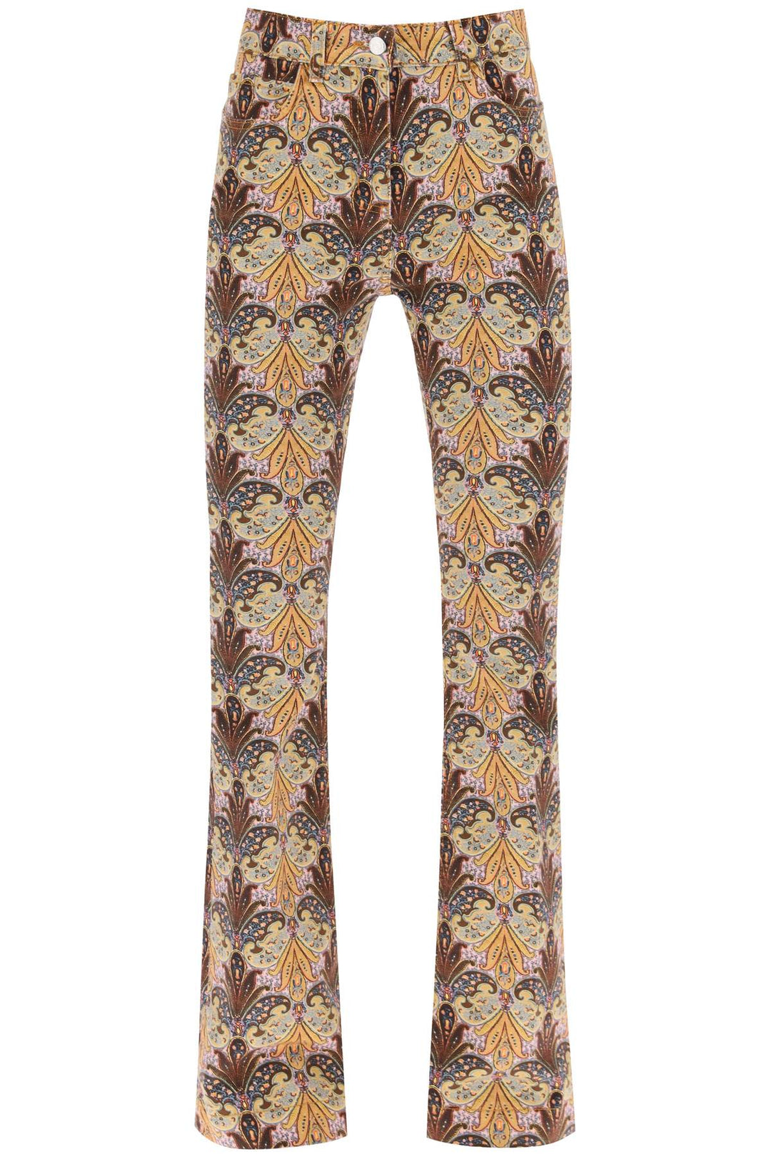 Bootcut Jeans With Paisley Pattern - Etro - Women