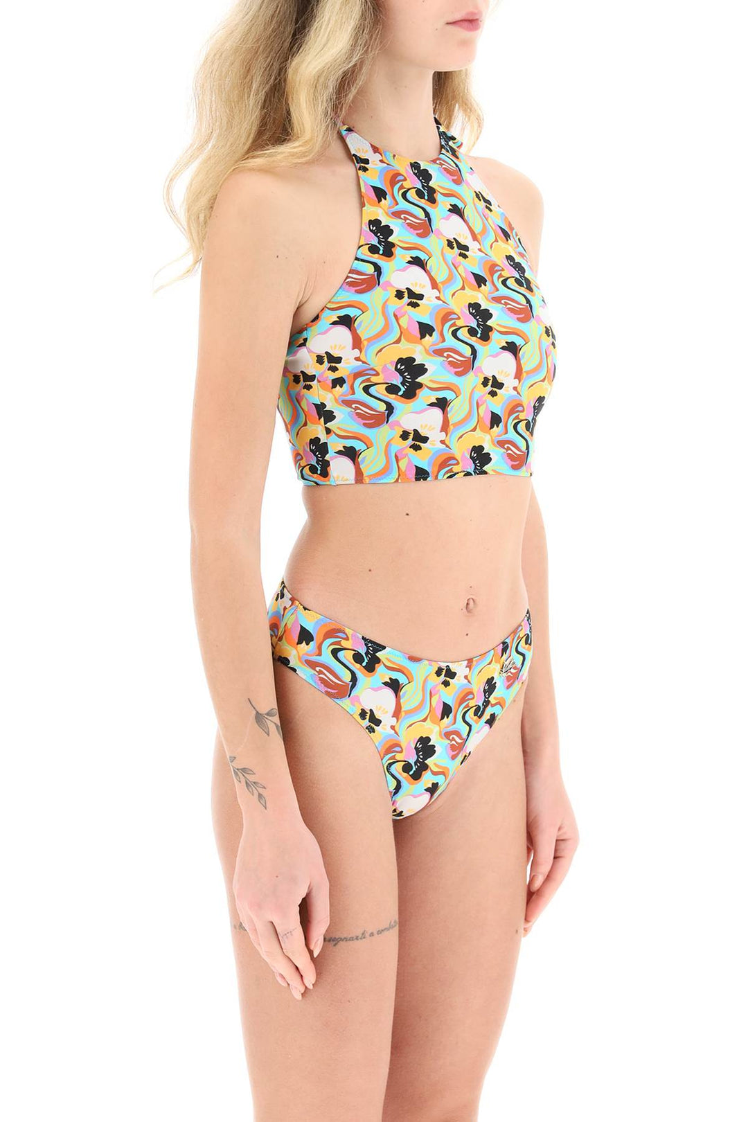 Multicolored Floral Bikini Set - Etro - Women