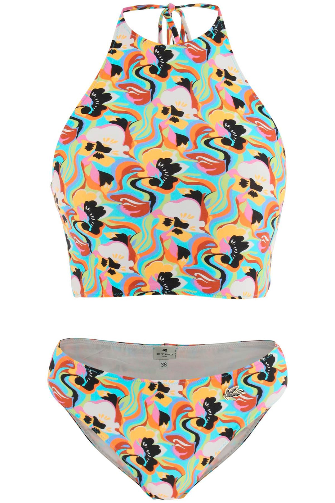 Multicolored Floral Bikini Set - Etro - Women