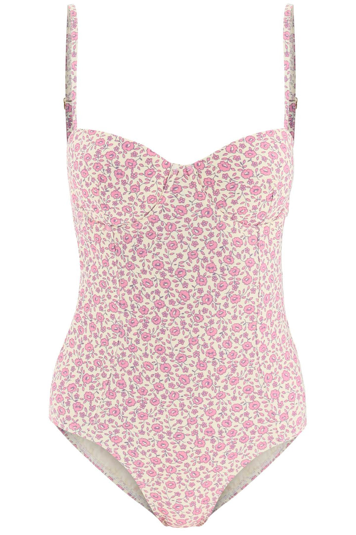 Floral One Piece Swimsuit - Tory Burch - Women