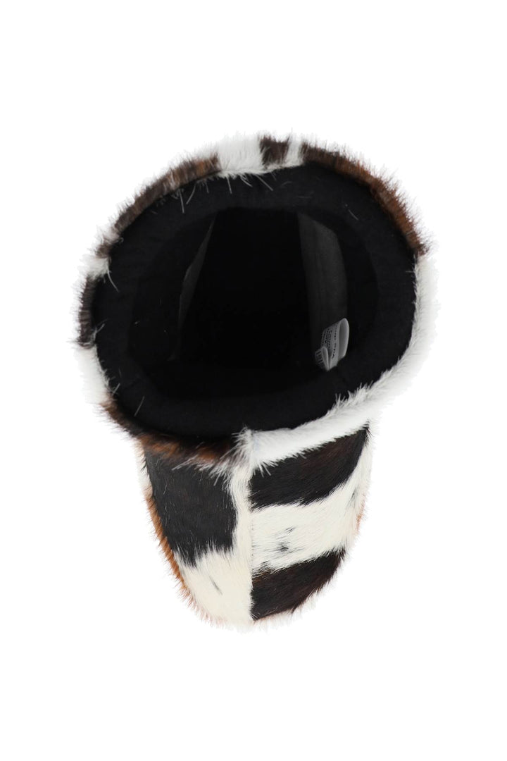 Icon Low After Ski Boots In Cow Printed Fur - Moon Boot - Women