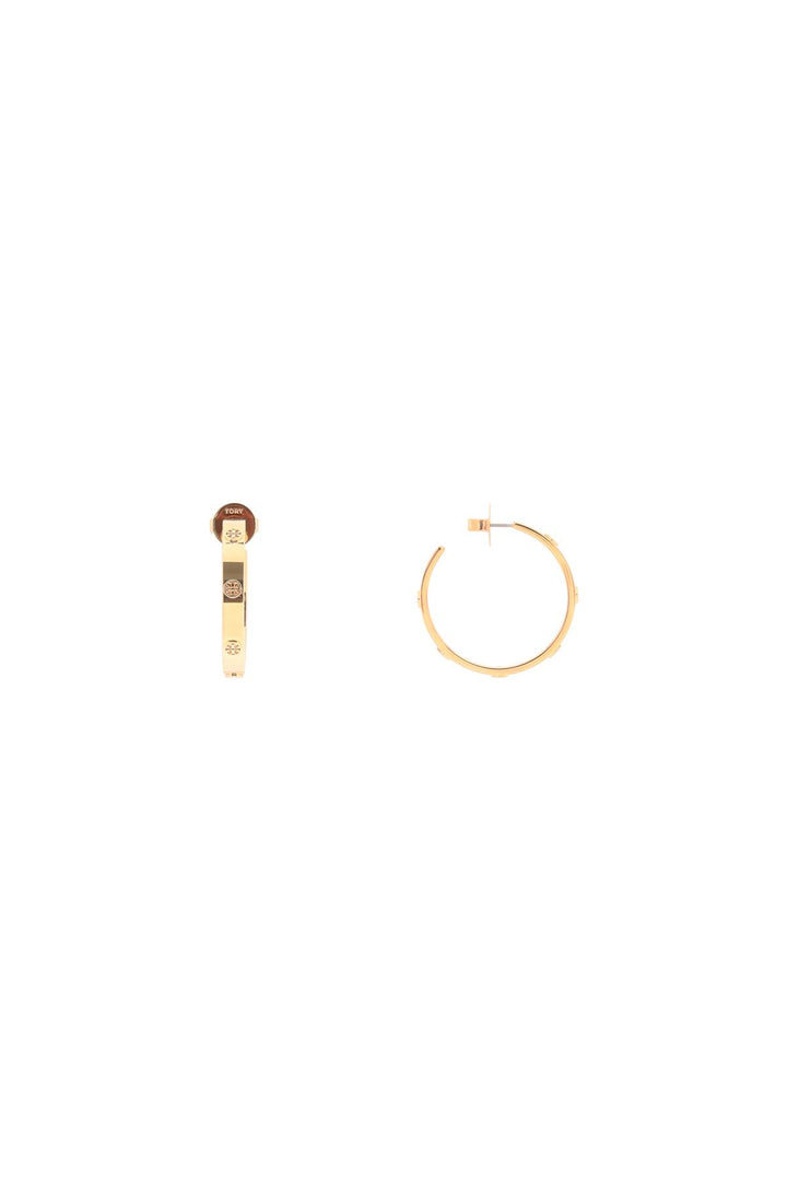 'Miller' Hoop Earrings - Tory Burch - Women