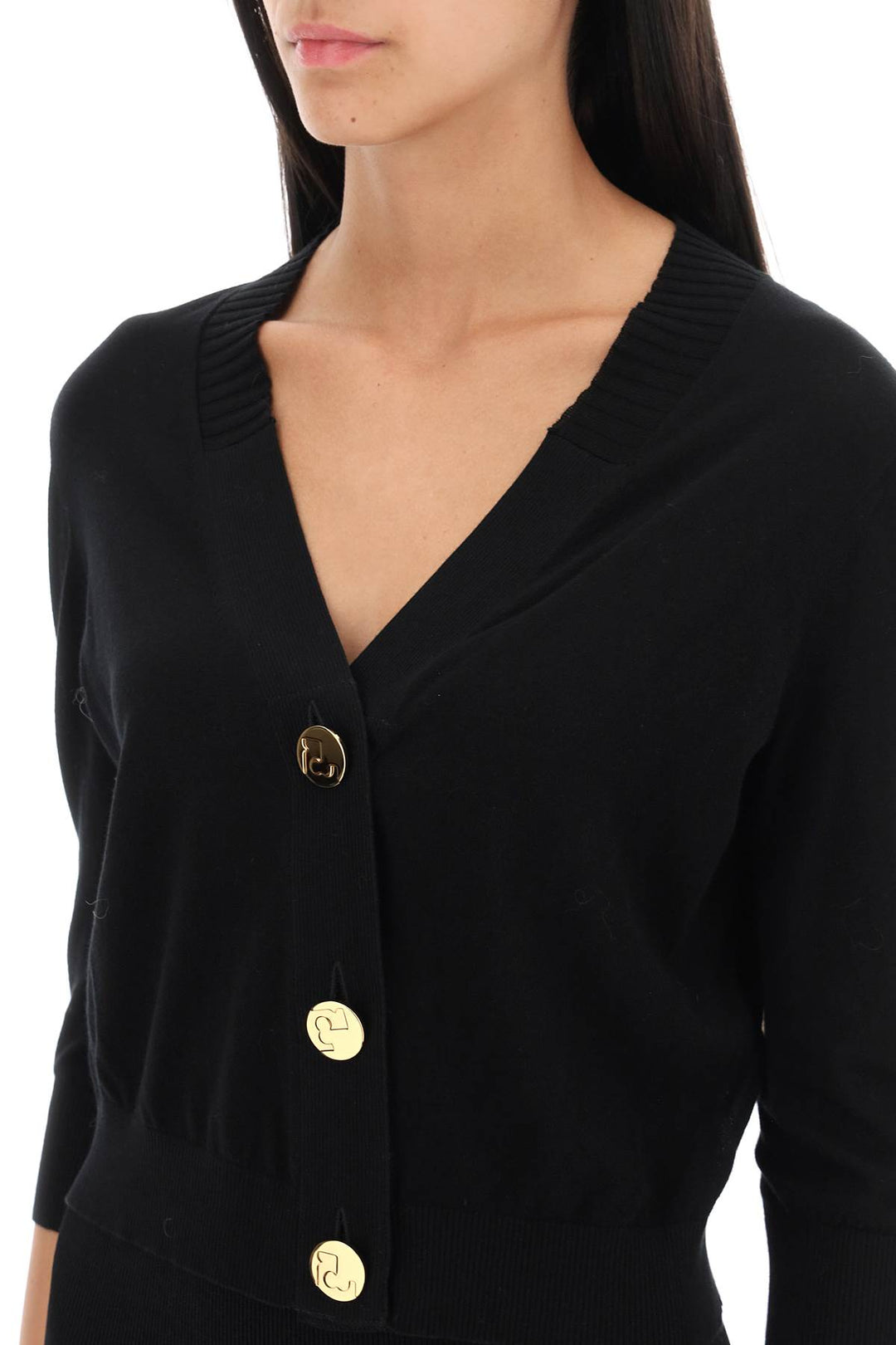 Short Cotton Cardigan - Tory Burch - Women