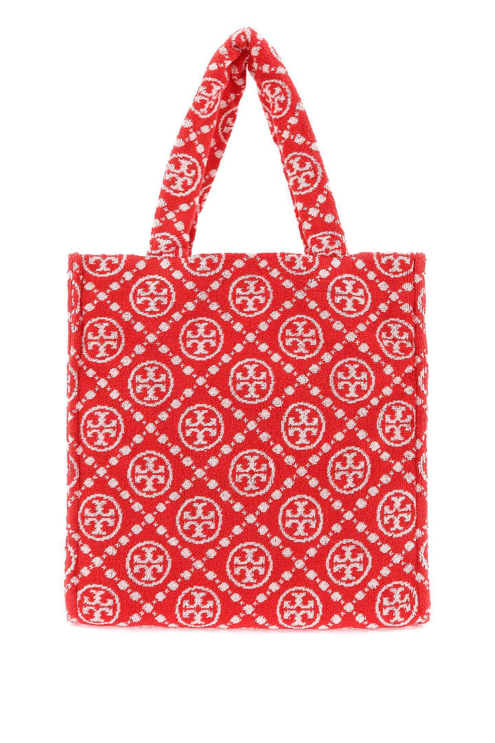 T Monogram Terry Tote Bag - Tory Burch - Women