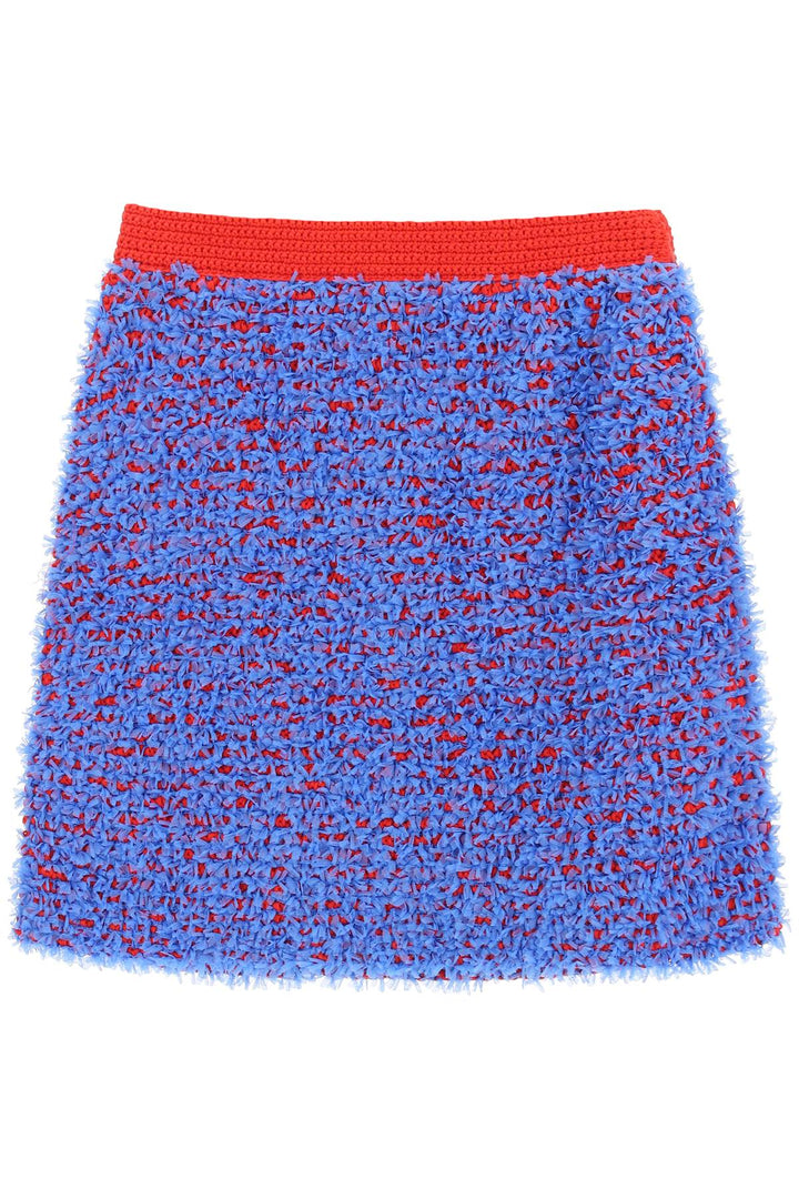 Confetti Tweed Mini Skirt - Tory Burch - Women