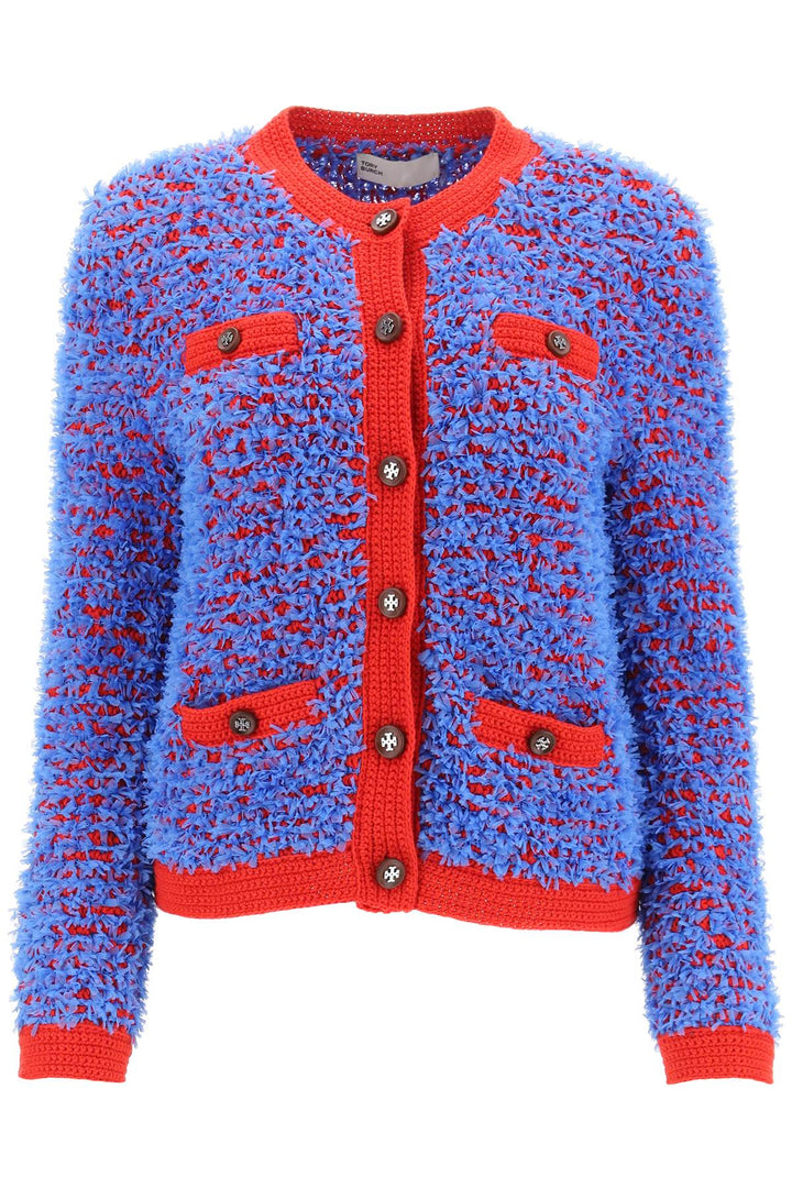 Confetti Tweed Jacket - Tory Burch - Women