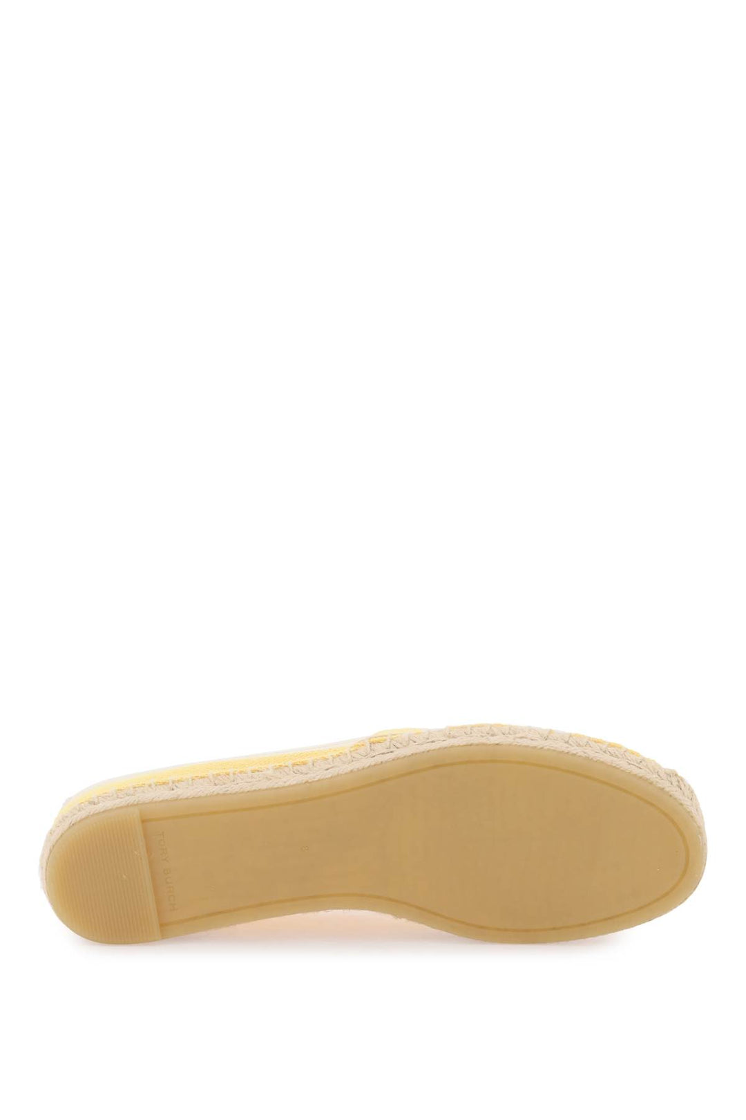 Striped Espadrilles With Double T - Tory Burch - Women