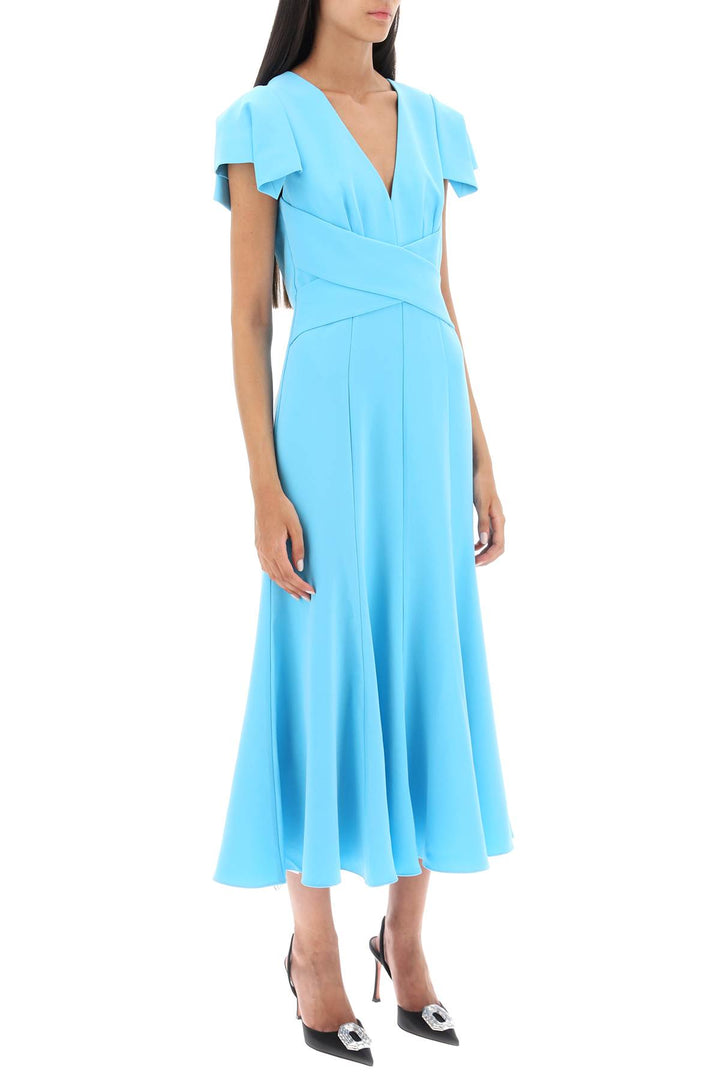 Cady Midi Dress With Cap Sleeves - Roland Mouret - Women