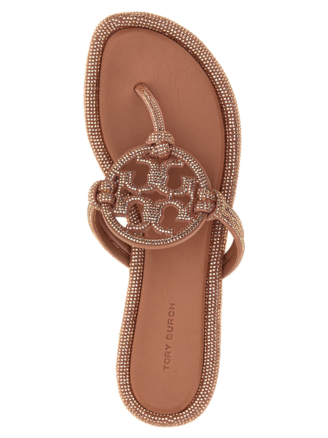 Miller Knotted Pave Sandals Pink