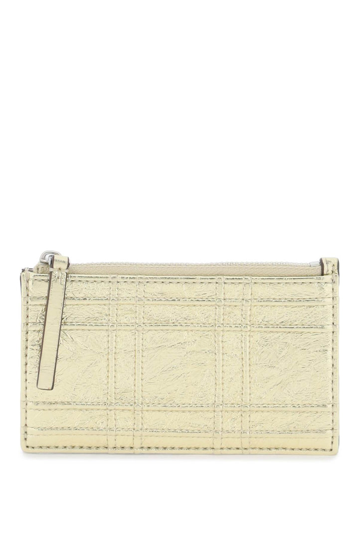 Fleming Metallic Card Holder - Tory Burch - Women