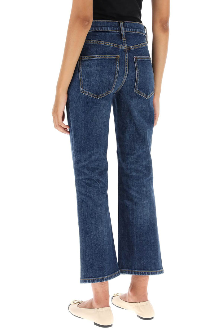 Cropped Flared Jeans - Tory Burch - Women