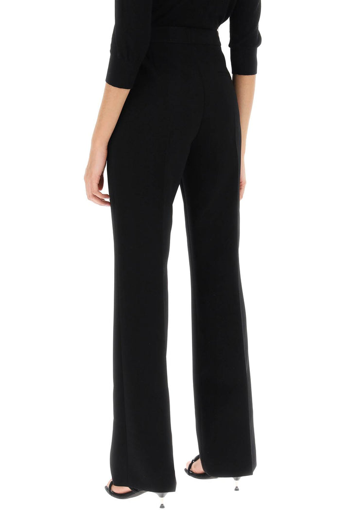 Straight Leg Pants In Crepe Cady - Tory Burch - Women