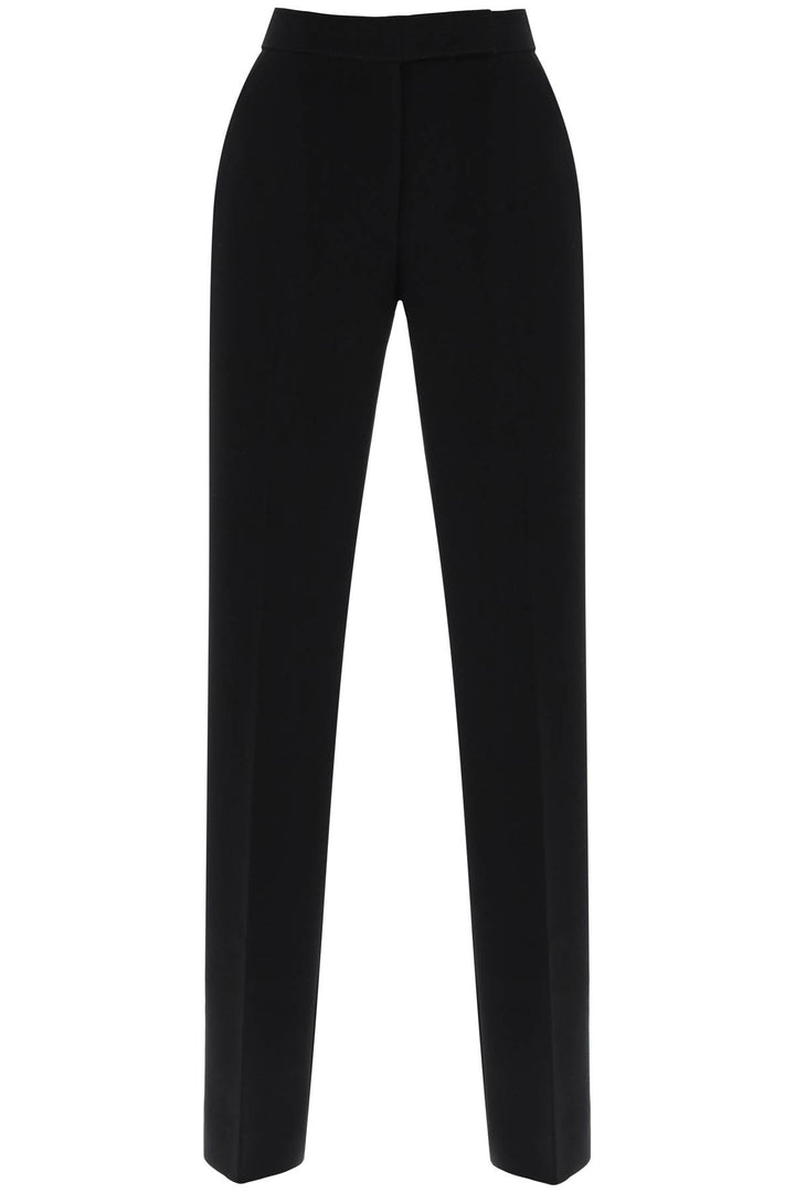 Straight Leg Pants In Crepe Cady - Tory Burch - Women