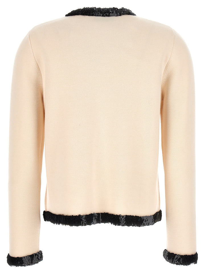 Kendra Sweater, Cardigans White/Black