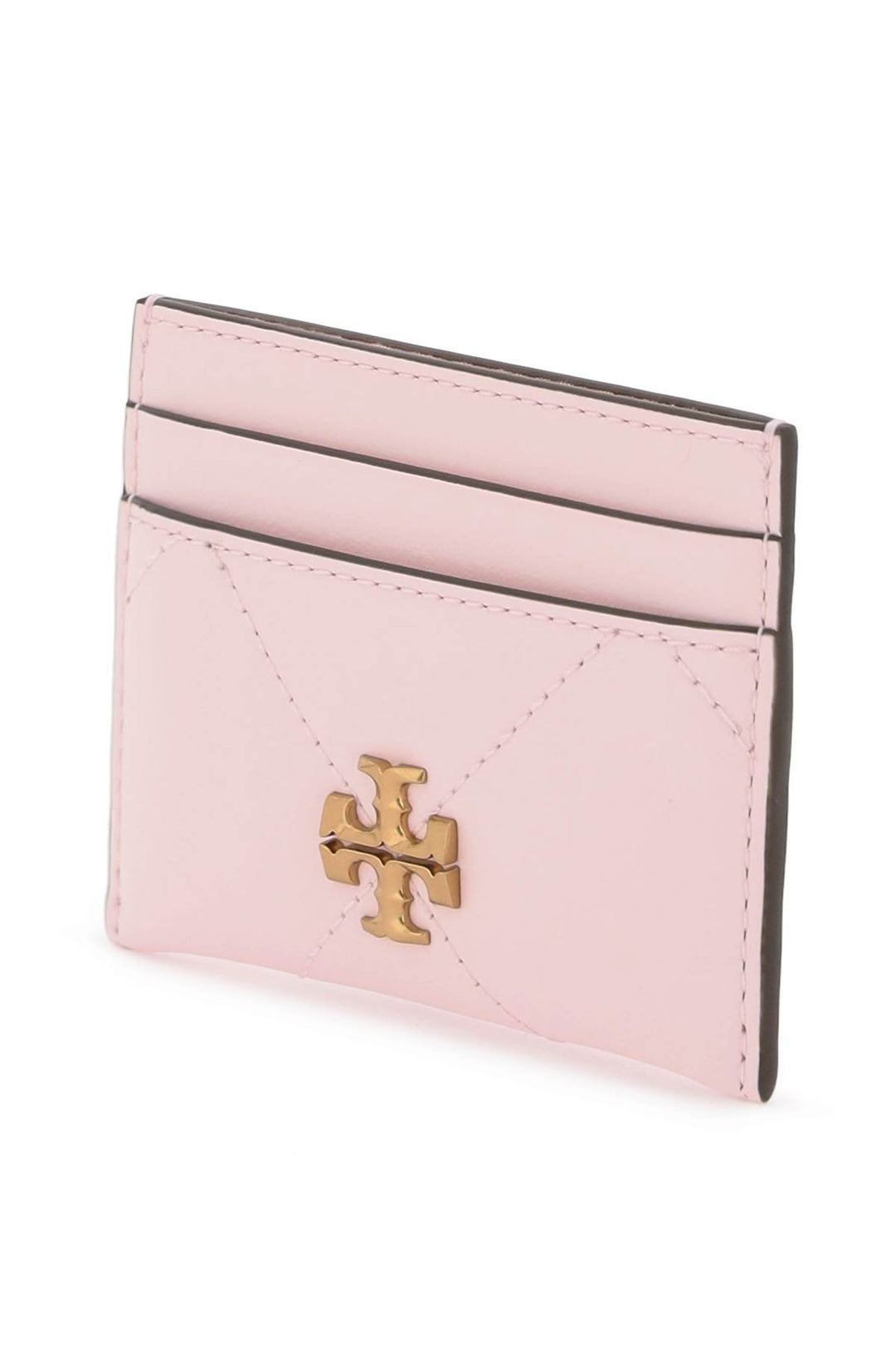 Portacarte Kira Con Trapuntatura A Trapezio - Tory Burch - Women