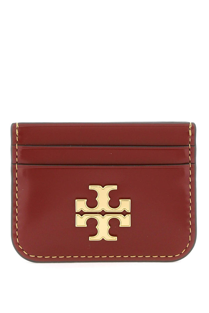 Brushed Leather Eleanor Cardholder - Tory Burch - Women