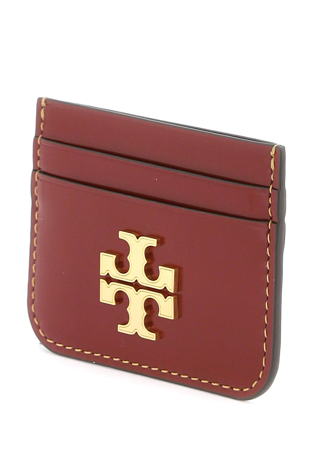 Brushed Leather Eleanor Cardholder - Tory Burch - Women