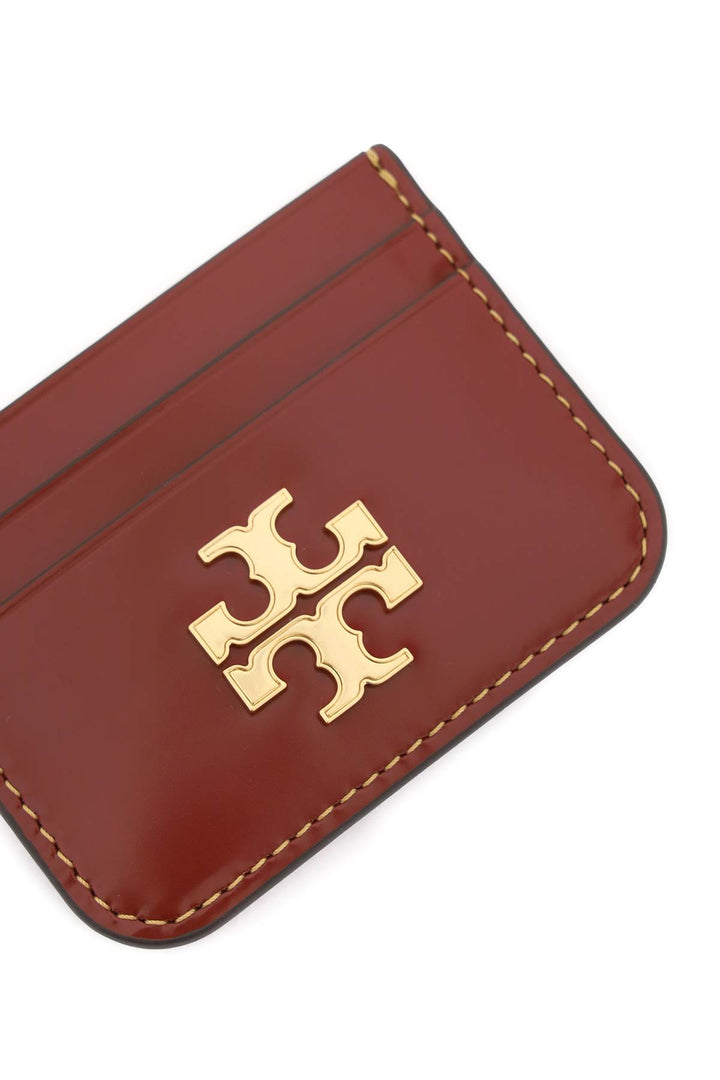 Brushed Leather Eleanor Cardholder - Tory Burch - Women