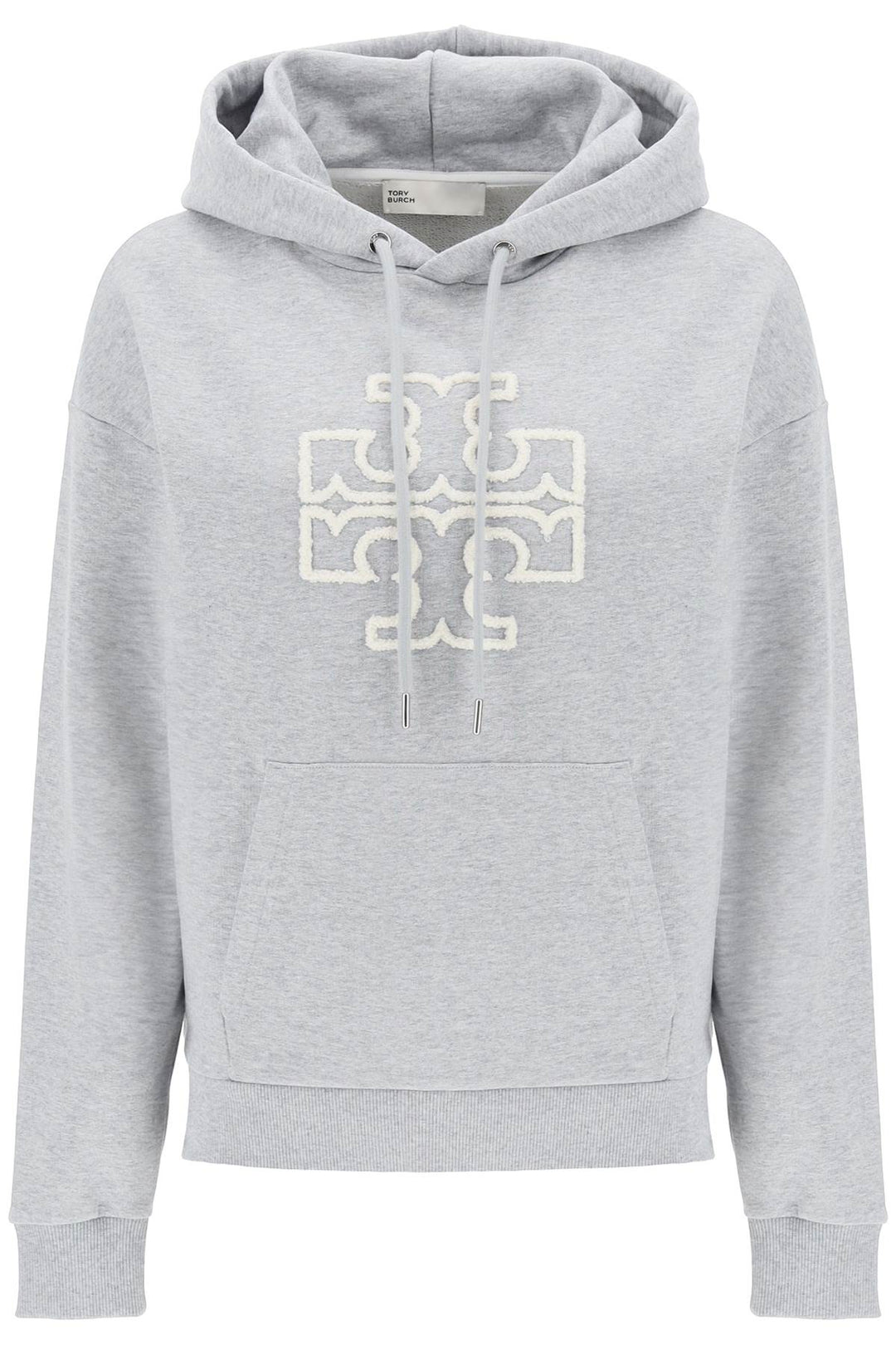 Hoodie With T Logo - Tory Burch - Women