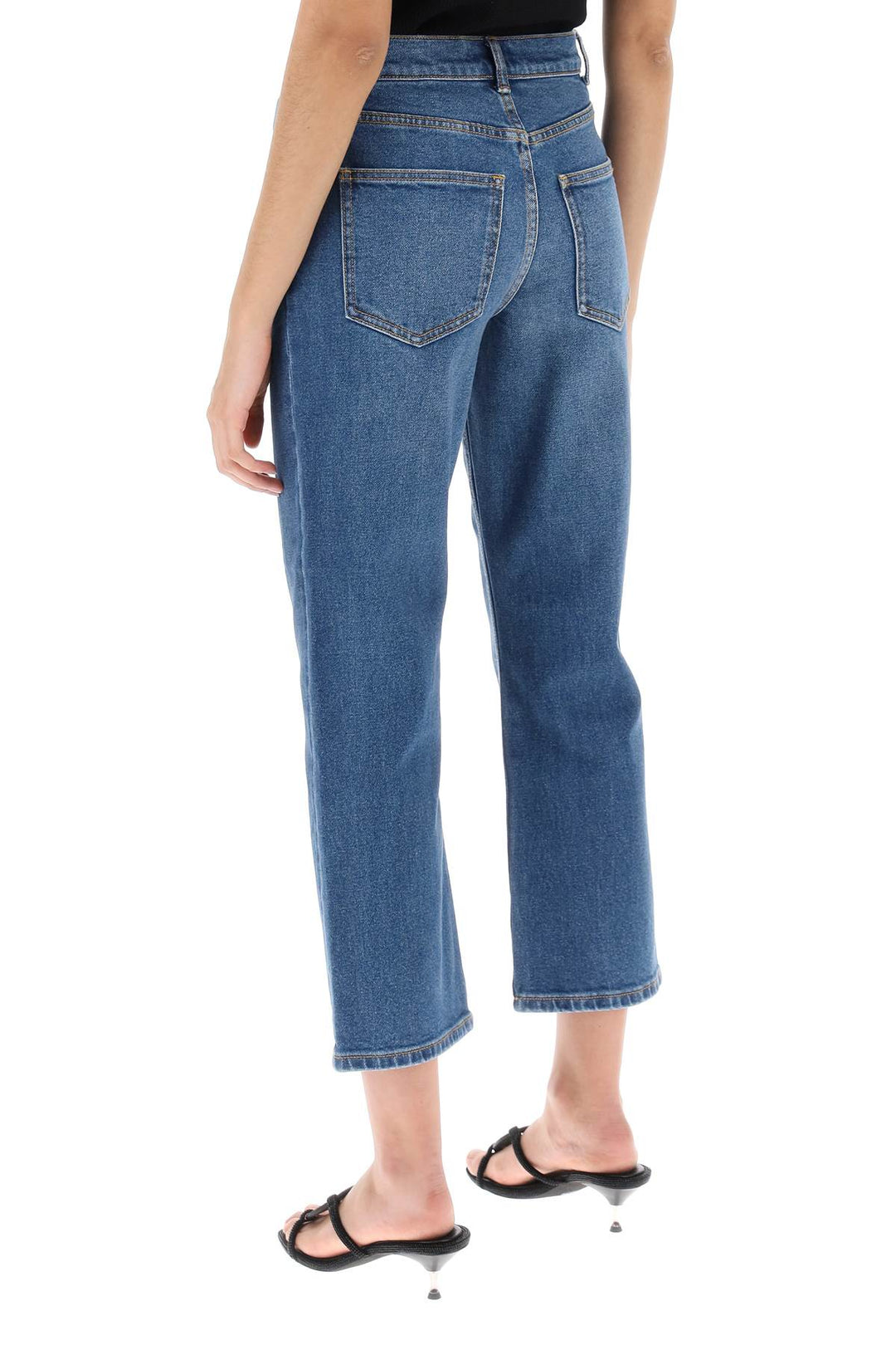 Cropped Flared Jeans - Tory Burch - Women