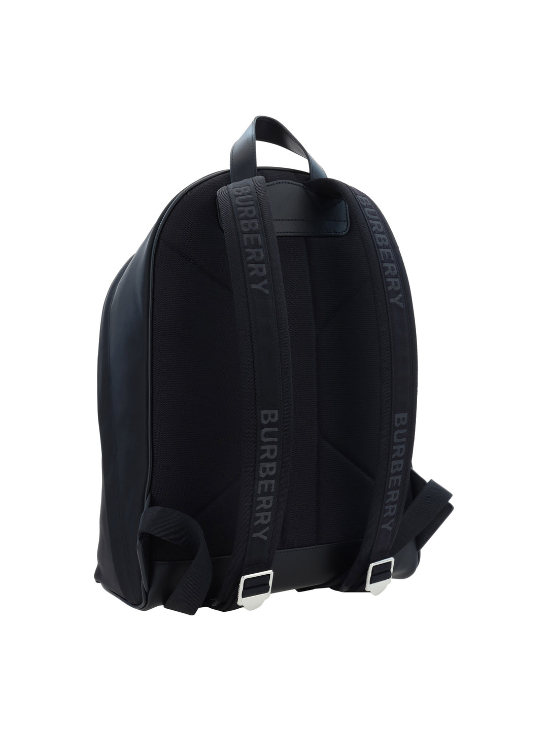 Econyl backpack with frontal logo print