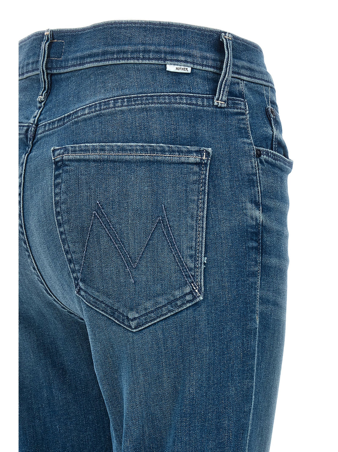 The Mid Rise Dazzler Ankle Jeans Blue