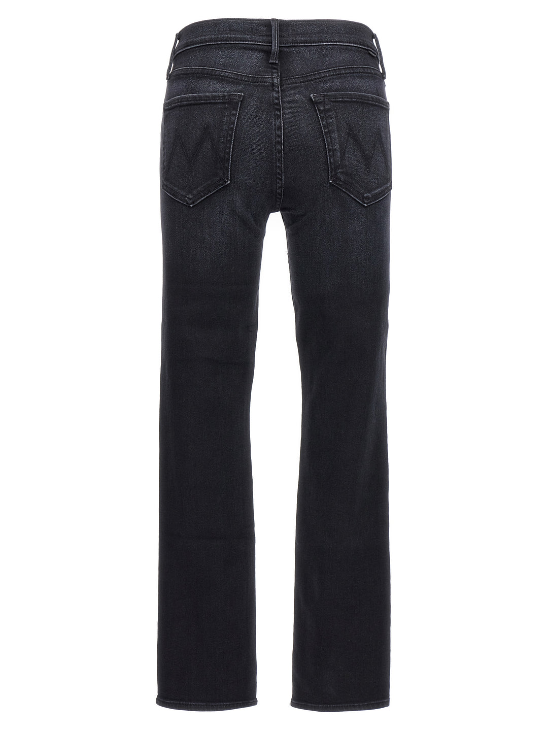 The Mid Rise Dazzler Jeans White/Black