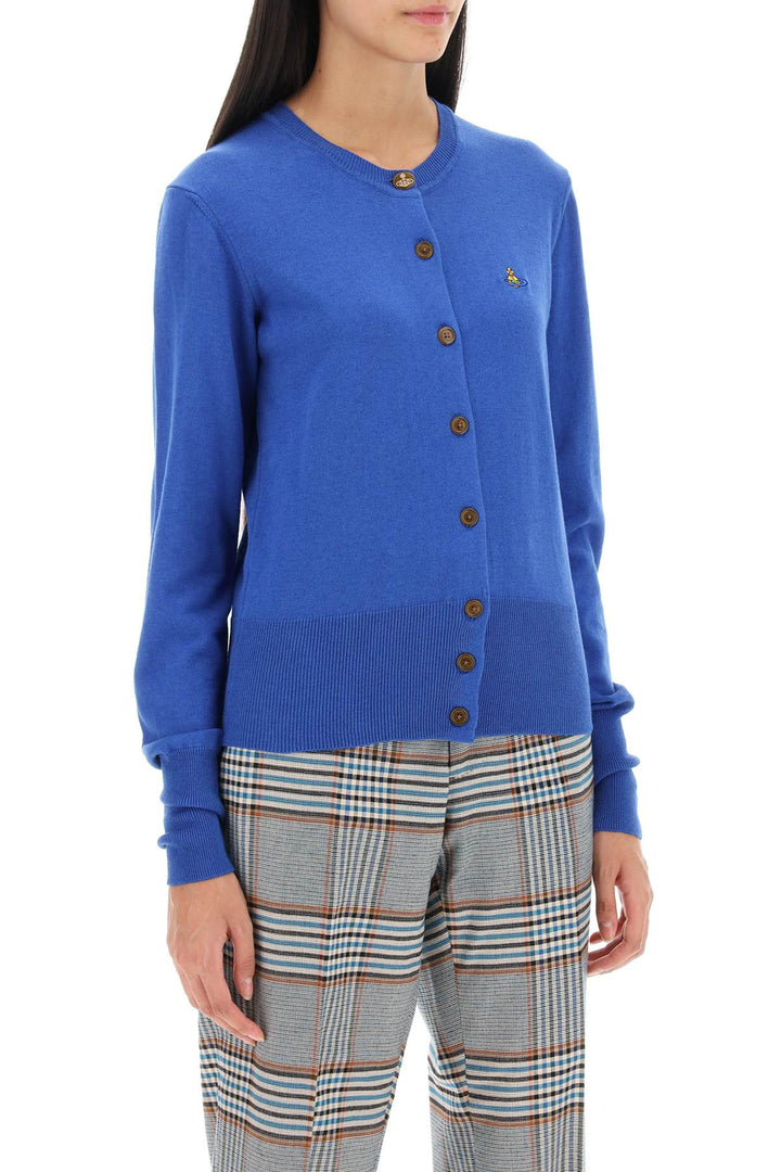 Bea Cardigan With Logo Embroidery - Vivienne Westwood - Women