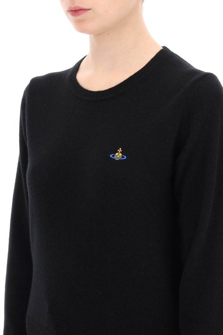 Bea Cardigan With Logo Embroidery - Vivienne Westwood - Women