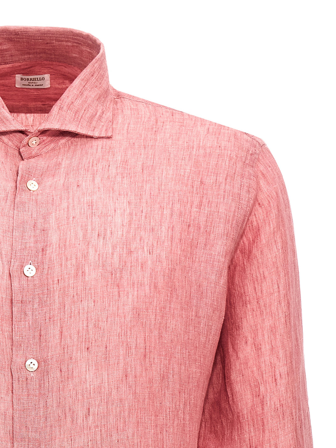 Linen Shirt Shirt, Blouse Pink