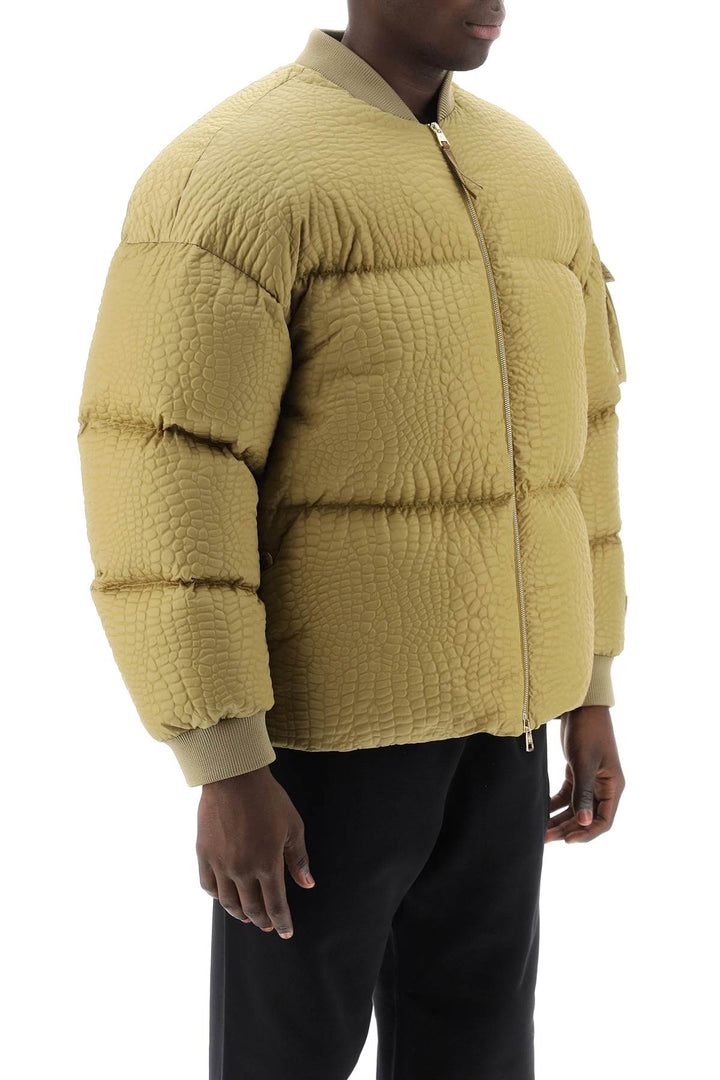 Centaurus Croco Embossed Puffer Jacket - Moncler X Roc Nation By Jay Z - Men