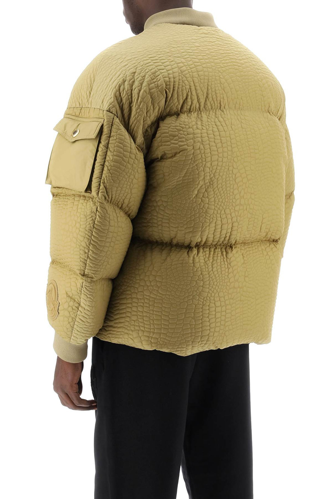 Centaurus Croco Embossed Puffer Jacket - Moncler X Roc Nation By Jay Z - Men