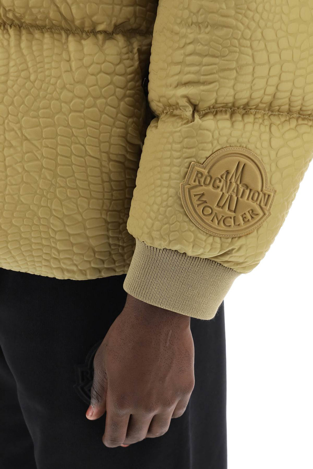 Centaurus Croco Embossed Puffer Jacket - Moncler X Roc Nation By Jay Z - Men