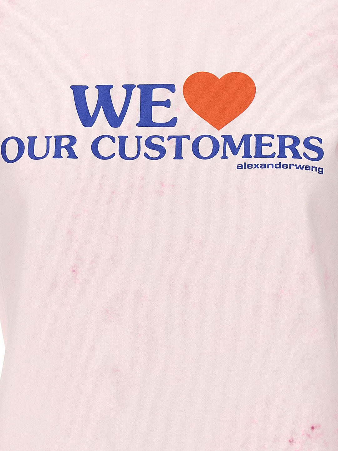 We Love Our Customers T-Shirt Pink