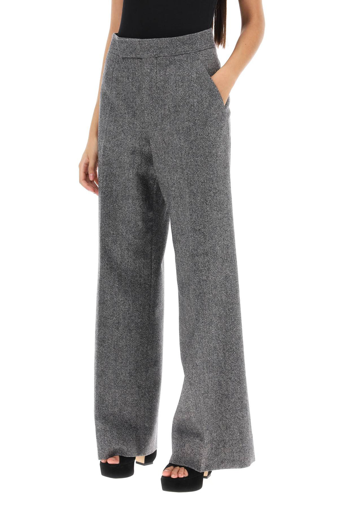 Lauren Trousers In Donegal Tweed - Vivienne Westwood - Women